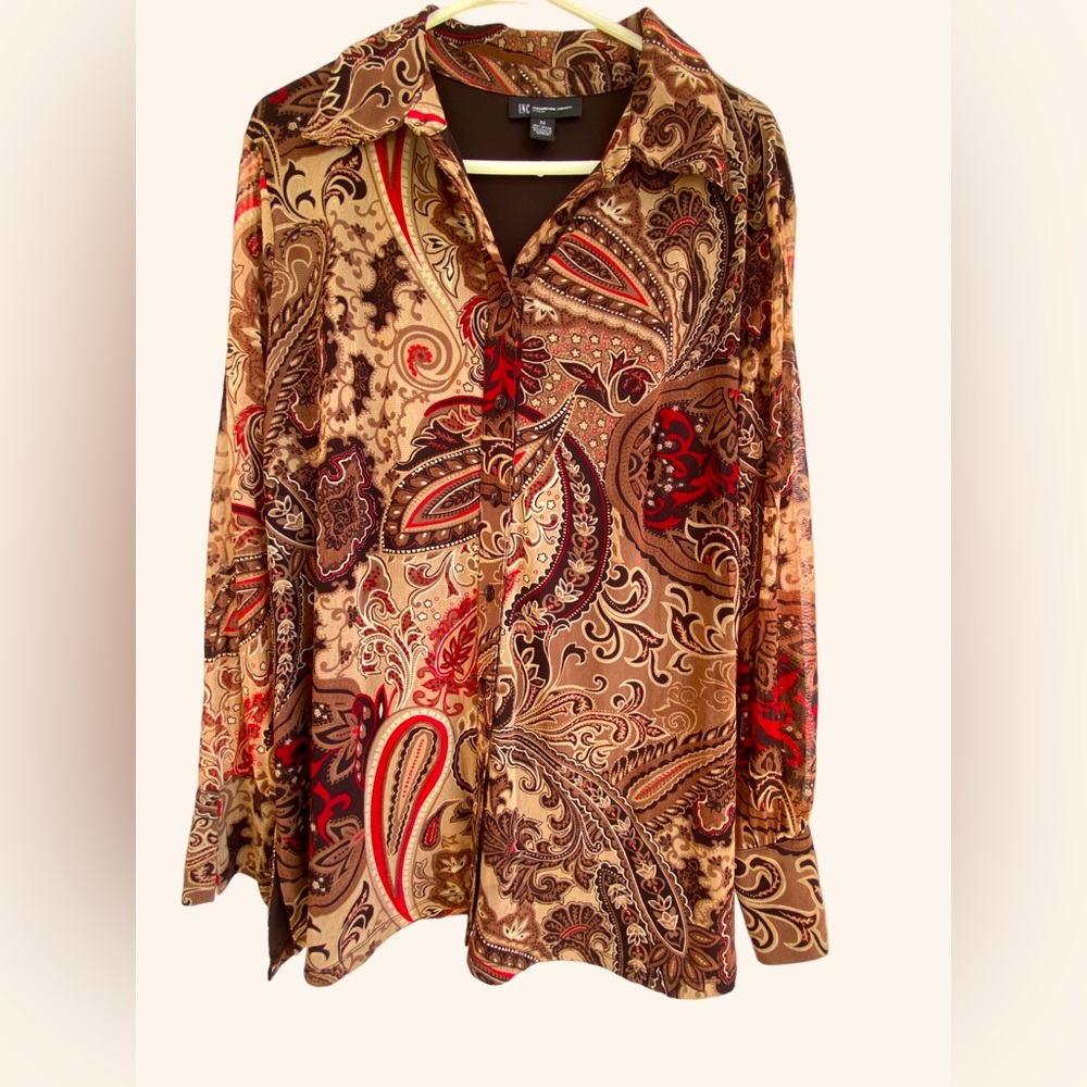 Bohemian Style Blouse in XXL